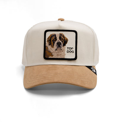 Goorin Bros - The Suede St. Bernard - A-Frame Trucker Cap - Tan