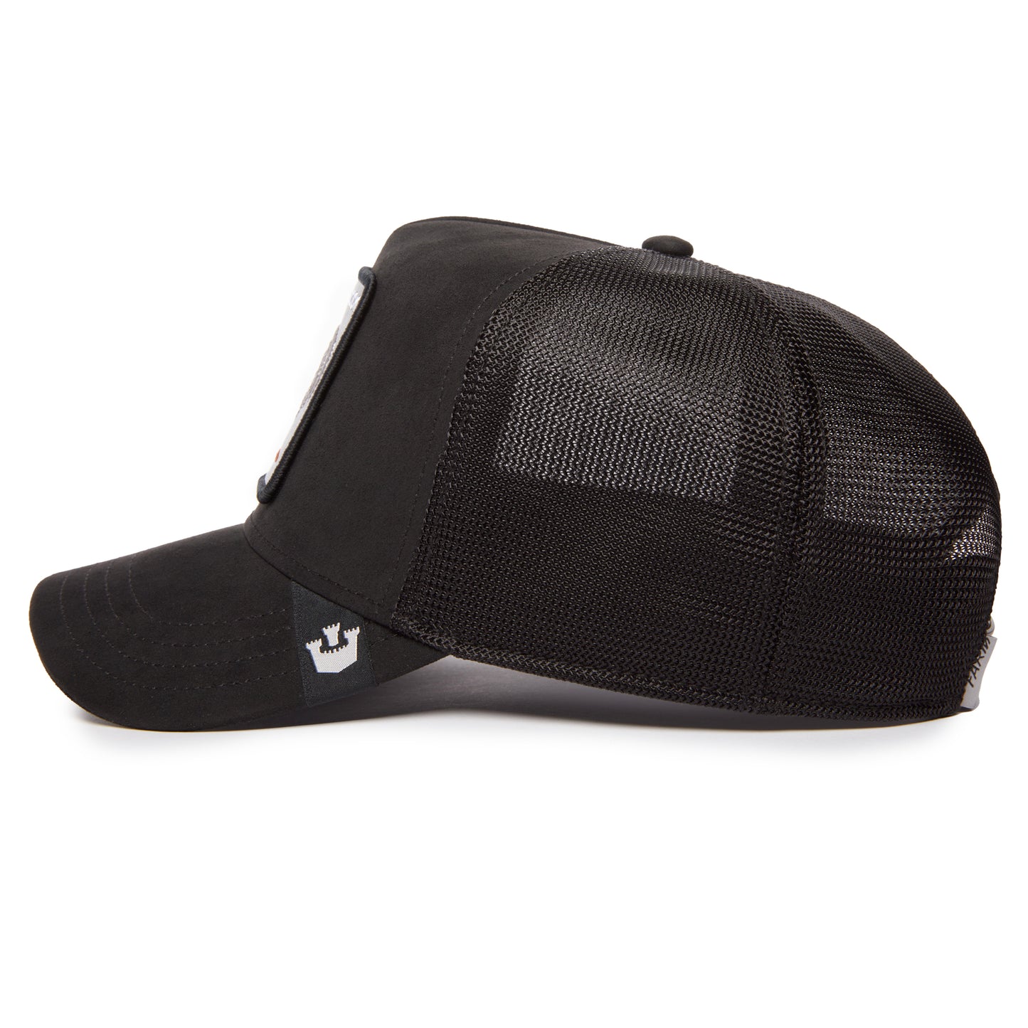 Goorin Bros - The Suede Rooster - A-Frame Trucker Cap - Black