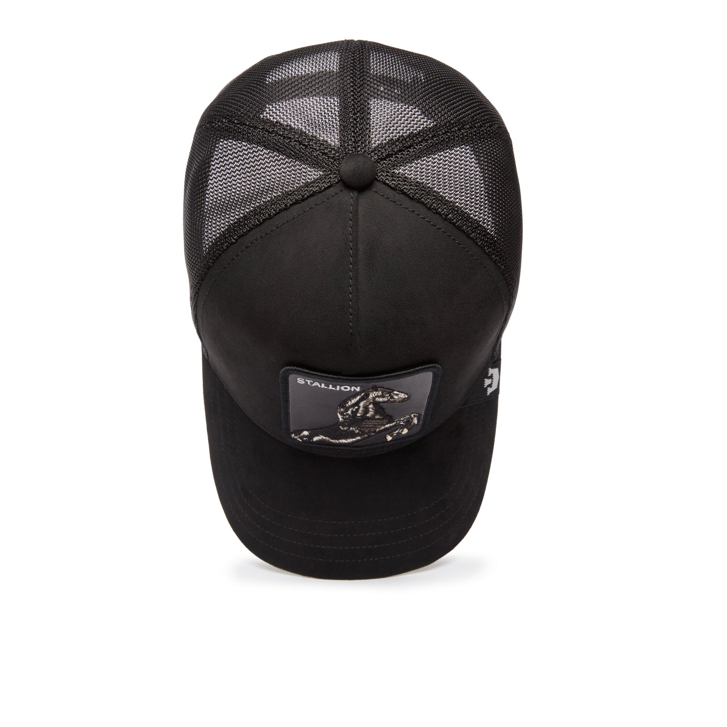 Goorin Bros - The Suede Stallion - A-Frame Trucker Cap - Black