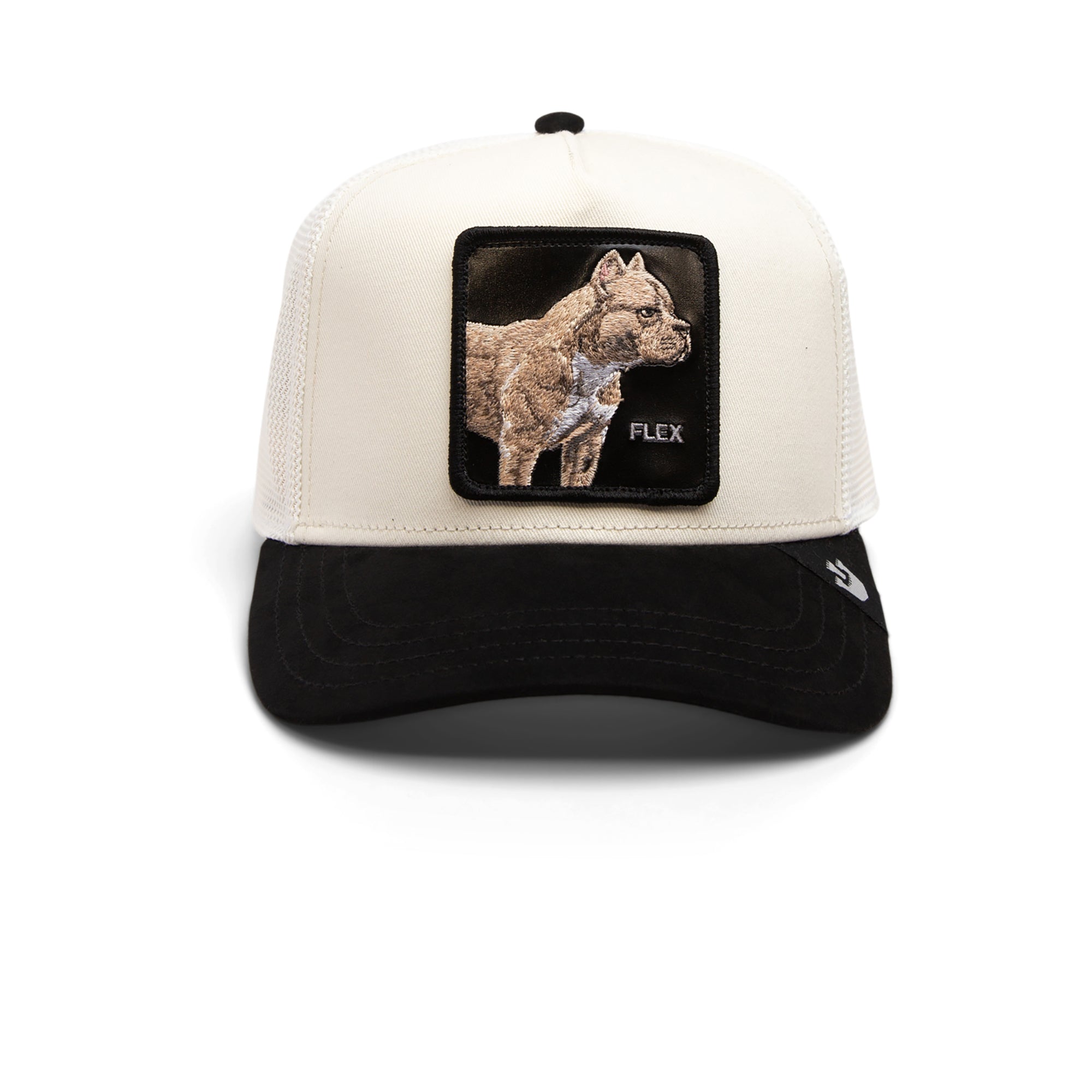 Goorin Bros - The Suede Pitbull - A-Frame Trucker Cap - Cream - Headz Up 