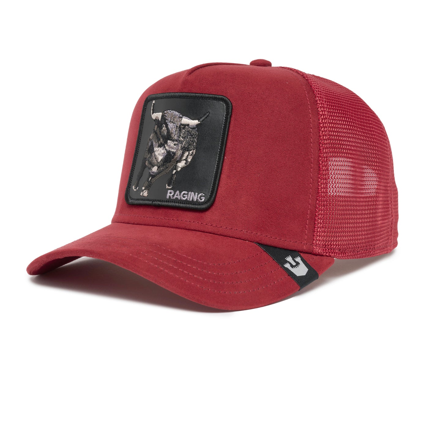 Goorin Bros - The Suede Ranger - A-Frame Trucker Cap - Burgundy