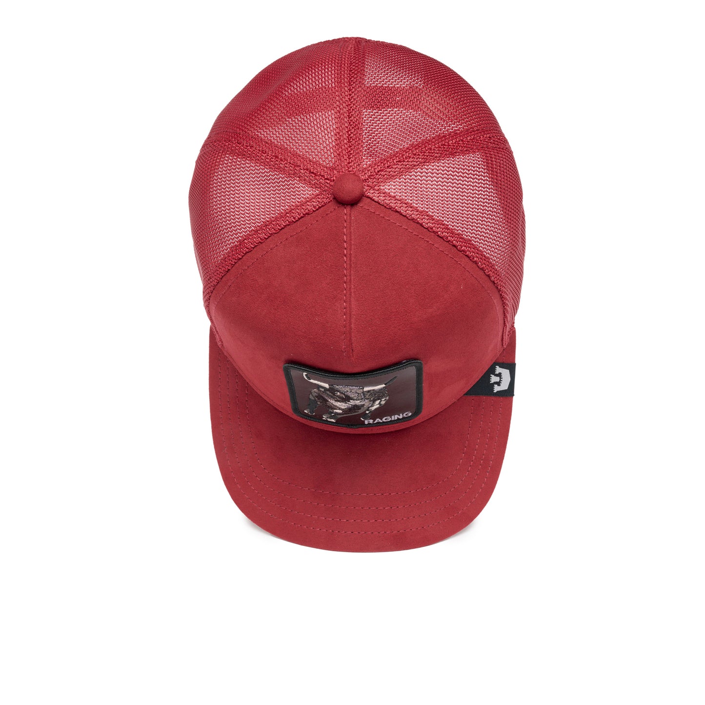 Goorin Bros - The Suede Ranger - A-Frame Trucker Cap - Burgundy