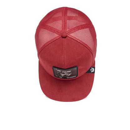 Goorin Bros - The Suede Ranger - A-Frame Trucker Cap - Burgundy