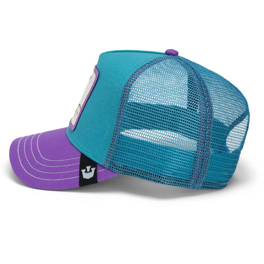 Goorin Bros - The Farm - The Buzzin Bug- Trucker Cap - Teal/Purple - Headz Up 