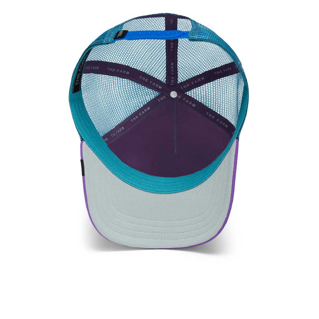 Goorin Bros - The Farm - The Buzzin Bug- Trucker Cap - Teal/Purple - Headz Up 