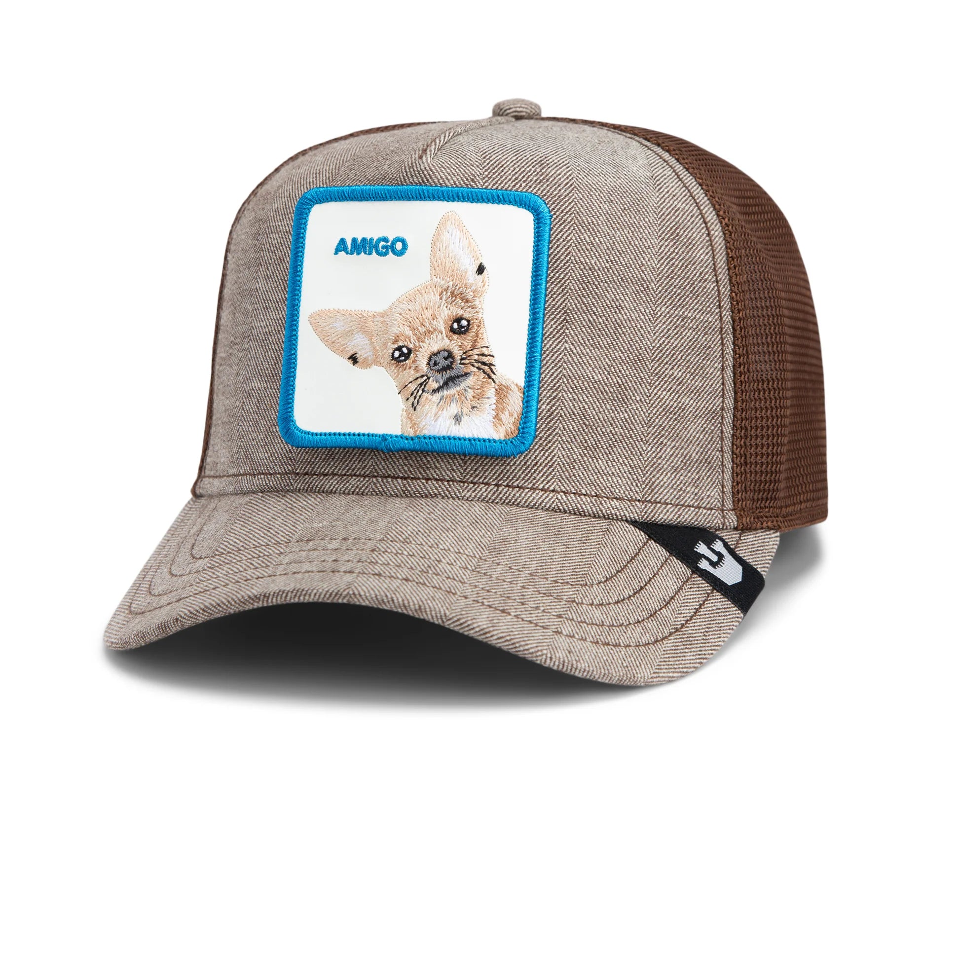 Goorin Bros - The Farm -  Suited Fried - Trucker Cap - Brown - Headz Up 