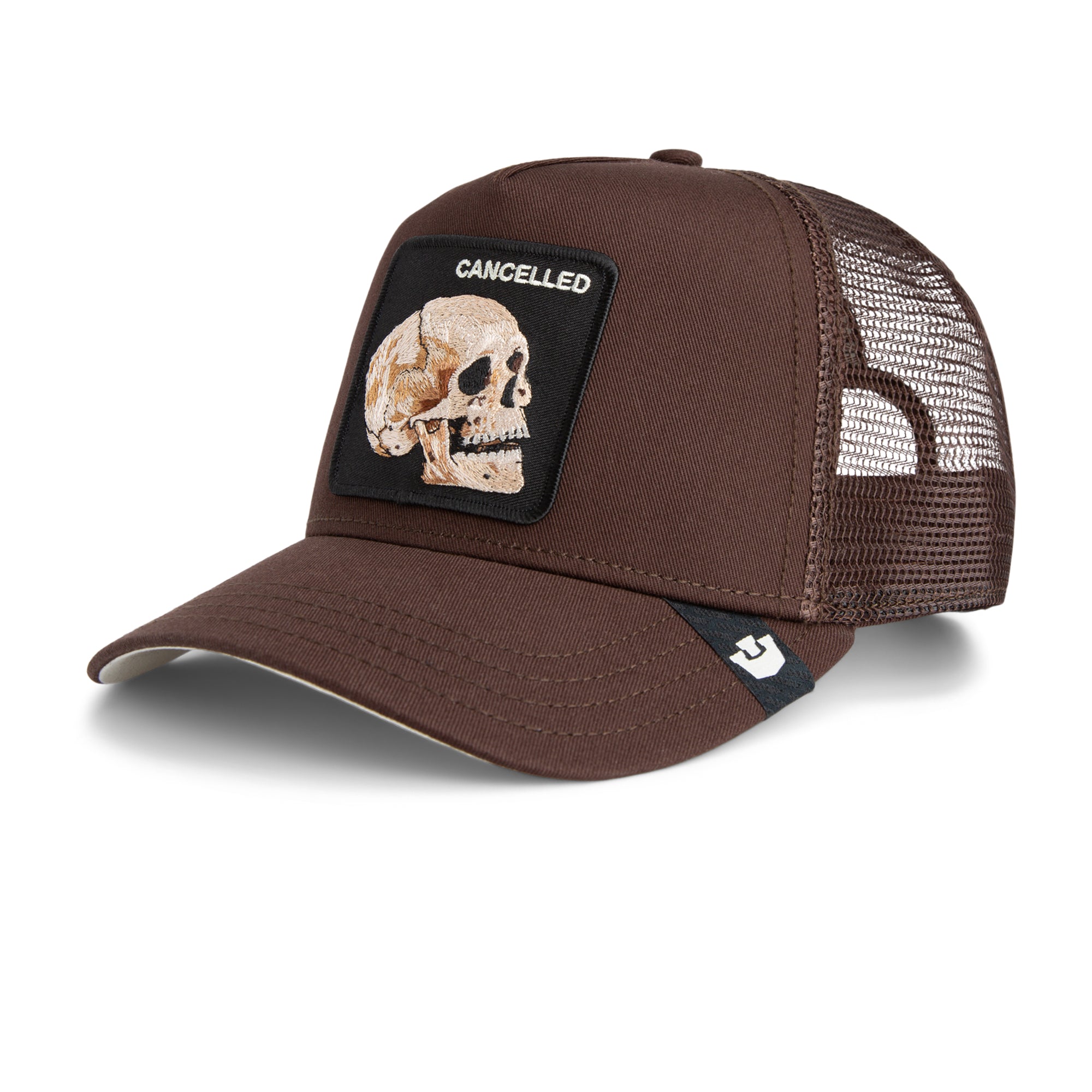 Goorin Bros - The Cancelled Skull - Trucker Cap - Brown - Headz Up 