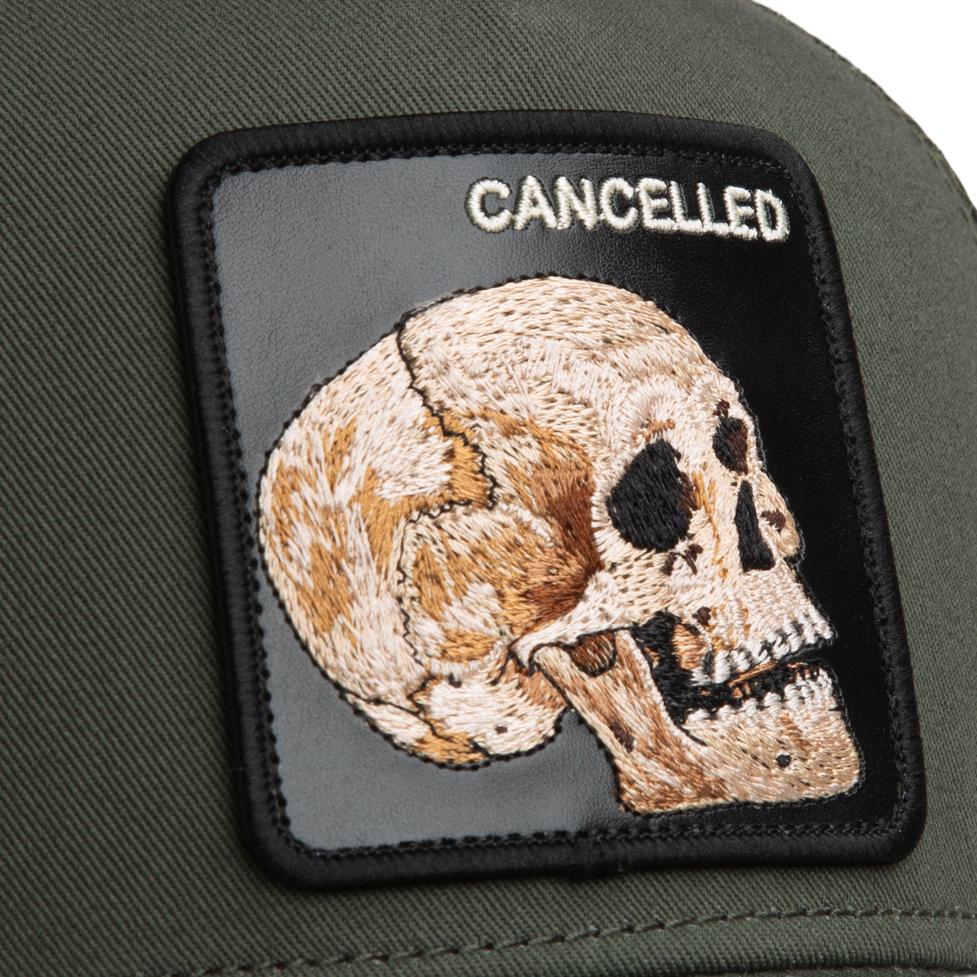 Goorin Bros - The Cancelled Skull - Trucker Cap - PALM - Headz Up 