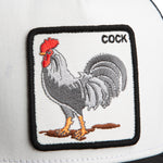 Goorin Bros - Rooster - Trucker Cap - Black/White - Headz Up 