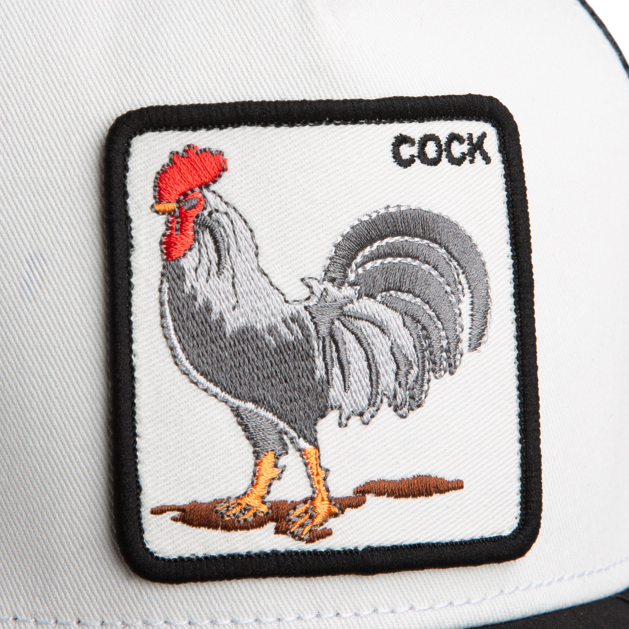 Goorin Bros - Rooster - Trucker Cap - Black/White - Headz Up 