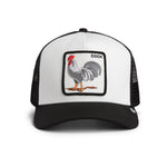 Goorin Bros - Rooster - Trucker Cap - Black/White - Headz Up 