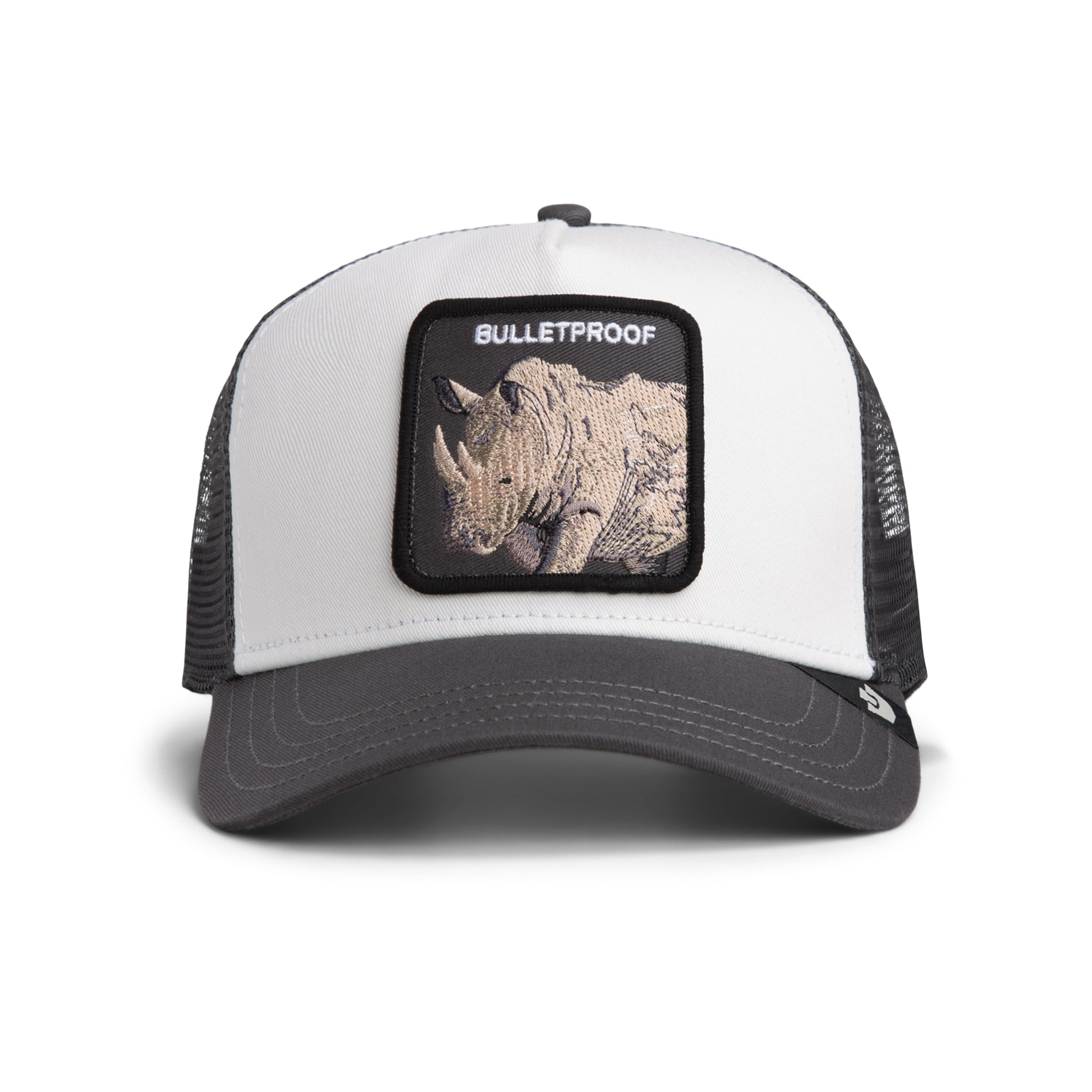 Goorin Bros - Bulletproof - Trucker Cap - Grey/White - Headz Up 
