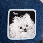 Goorin Bros - Diva Dog - Trucker Cap - Light Denim - Headz Up 