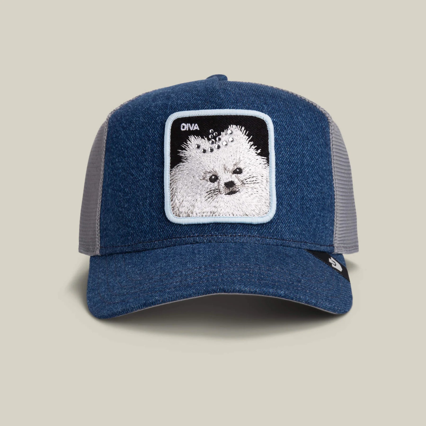 Goorin Bros - Diva Dog - Trucker Cap - Light Denim - Headz Up 