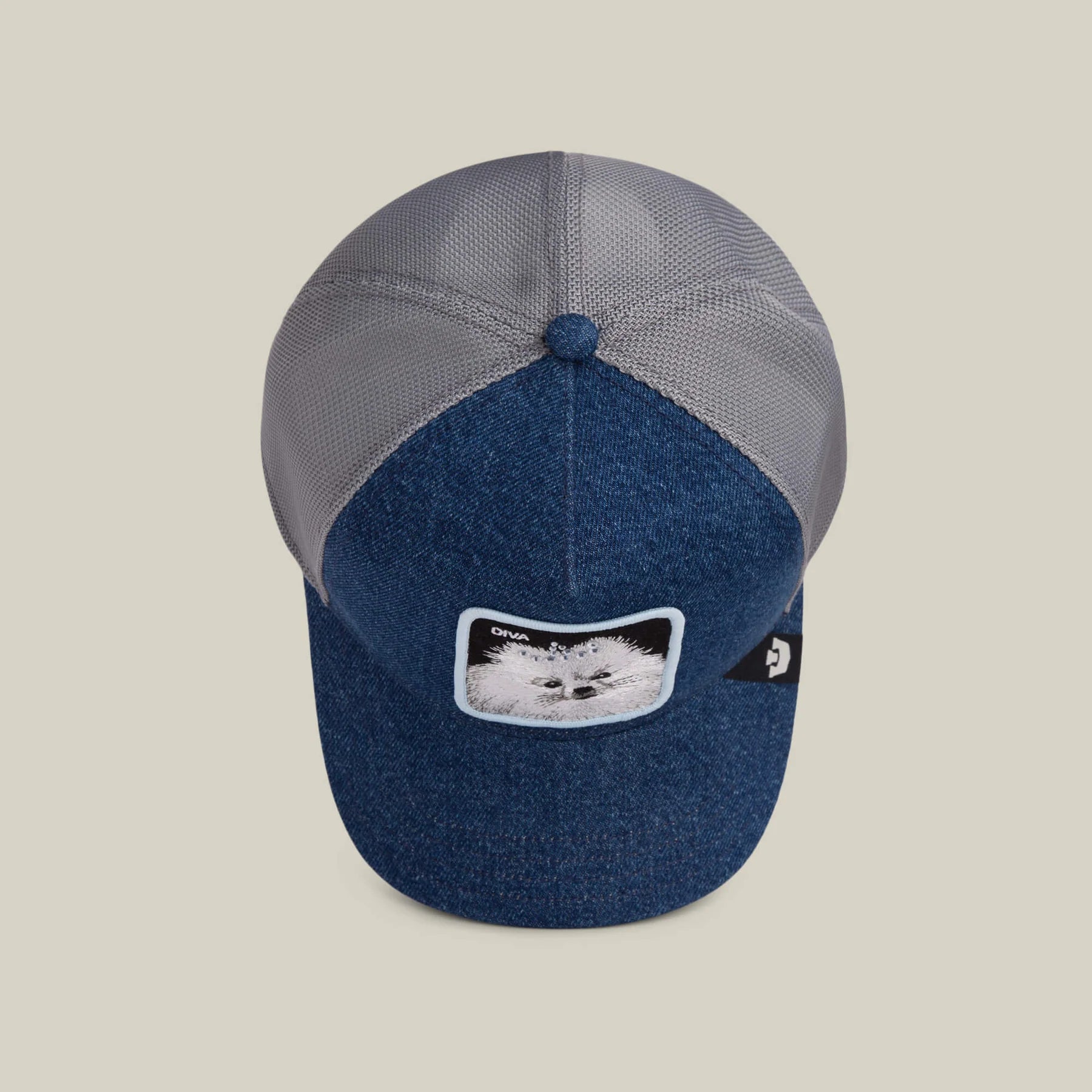 Goorin Bros - Diva Dog - Trucker Cap - Light Denim - Headz Up 