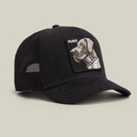 Goorin Bros - Punk Dog - Trucker Cap - Black Denim - Headz Up 