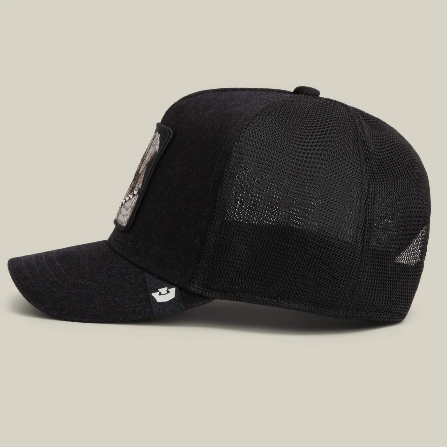 Goorin Bros - Punk Dog - Trucker Cap - Black Denim - Headz Up 
