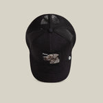 Goorin Bros - Punk Dog - Trucker Cap - Black Denim - Headz Up 