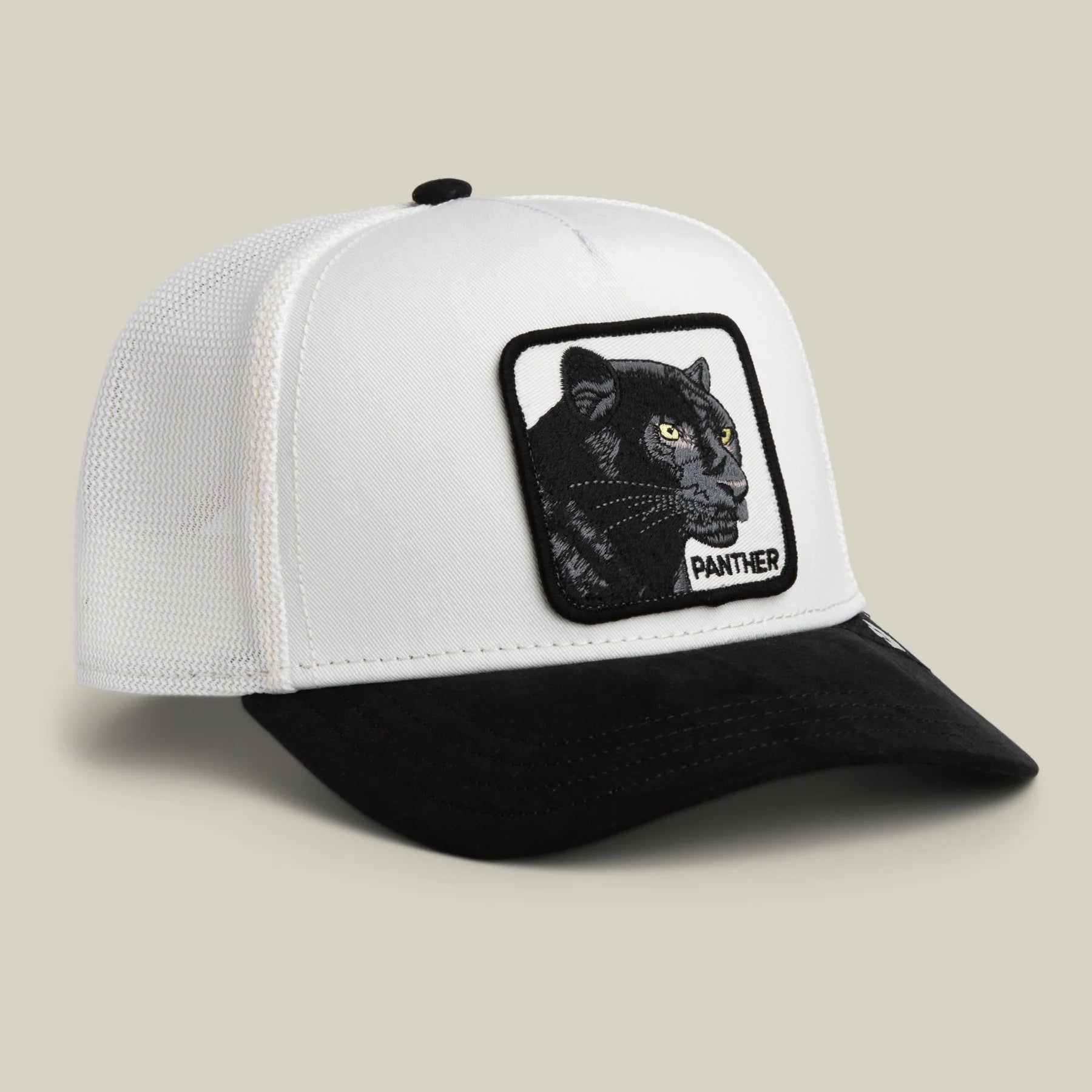 Goorin Bros - The Panther - Trucker Cap Suede - Black/White Dust/Void - Headz Up 