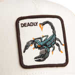 Goorin Bros The Deadliest Scorpion - Trucker Cap - CHALK - Headz Up 