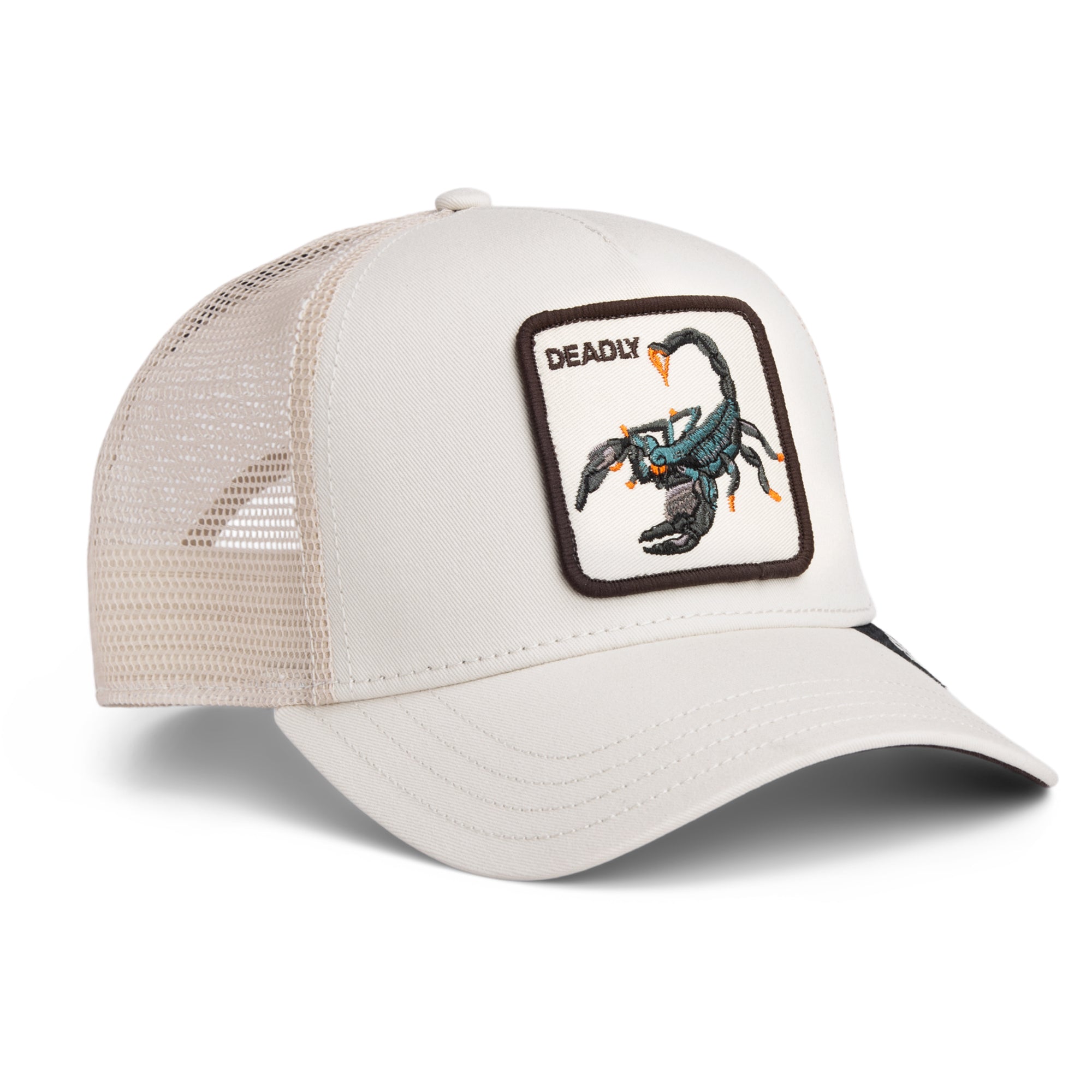Goorin Bros The Deadliest Scorpion - Trucker Cap - CHALK - Headz Up 