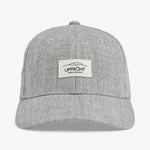 Upfront - HAAKON Hard - Low Baseball Cap - Light Grey - Headz Up 