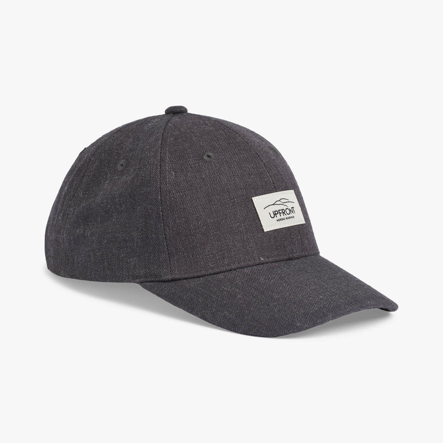 Upfront - HAAKON Hard - Low Baseball Cap - Dark Grey - Headz Up 