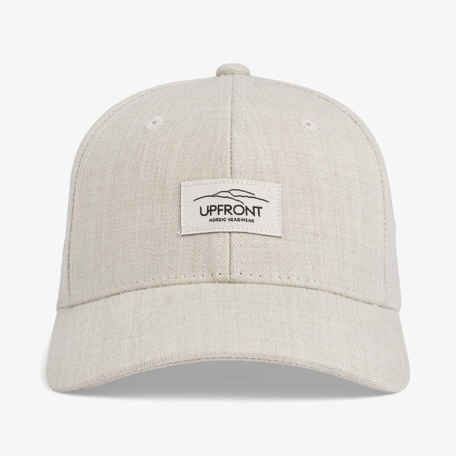 Upfront - HAAKON Hard - Low Baseball Cap - Beige - Headz Up 