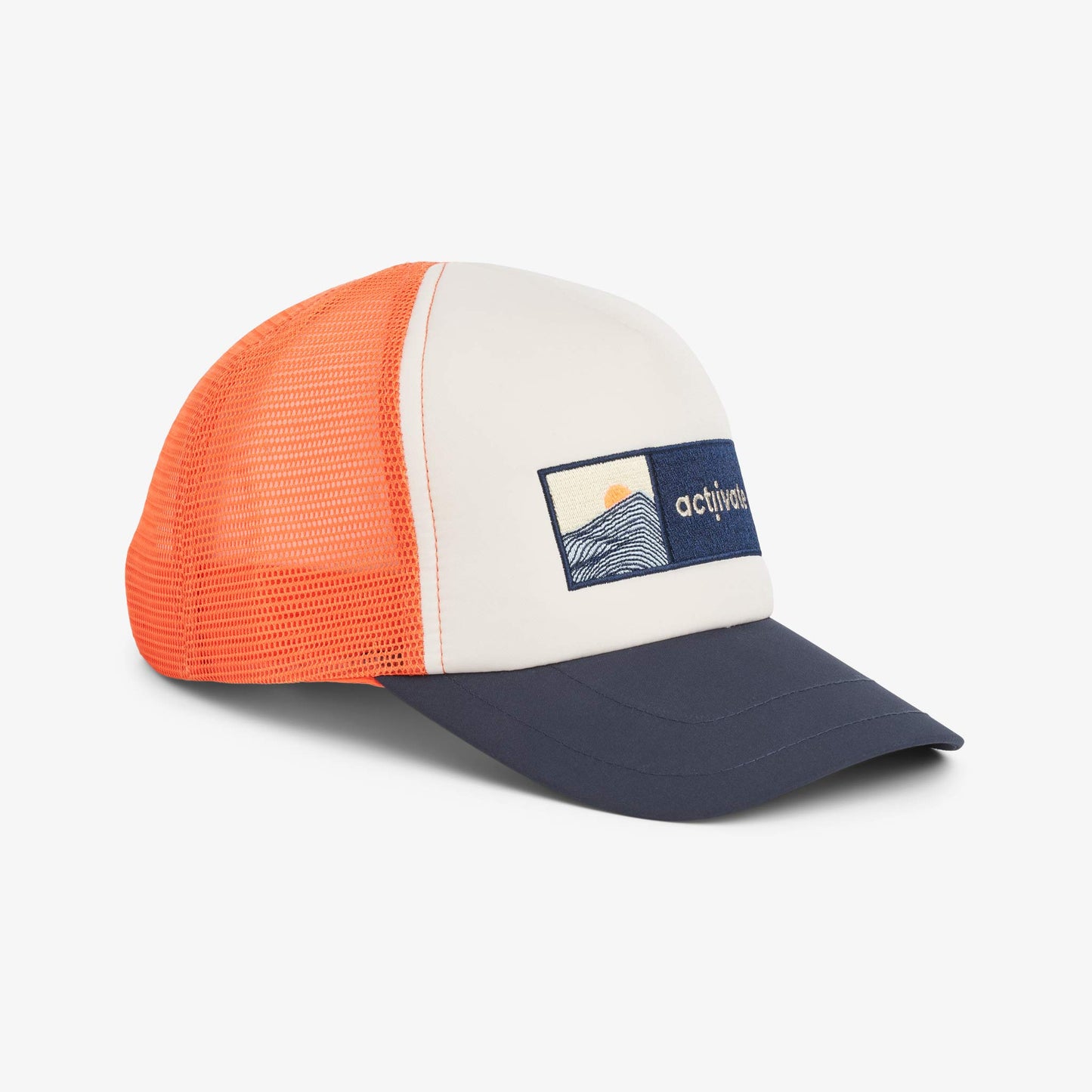 Actiivate - GAB Foam Trucker Cap - Orange/Navy - Headz Up 