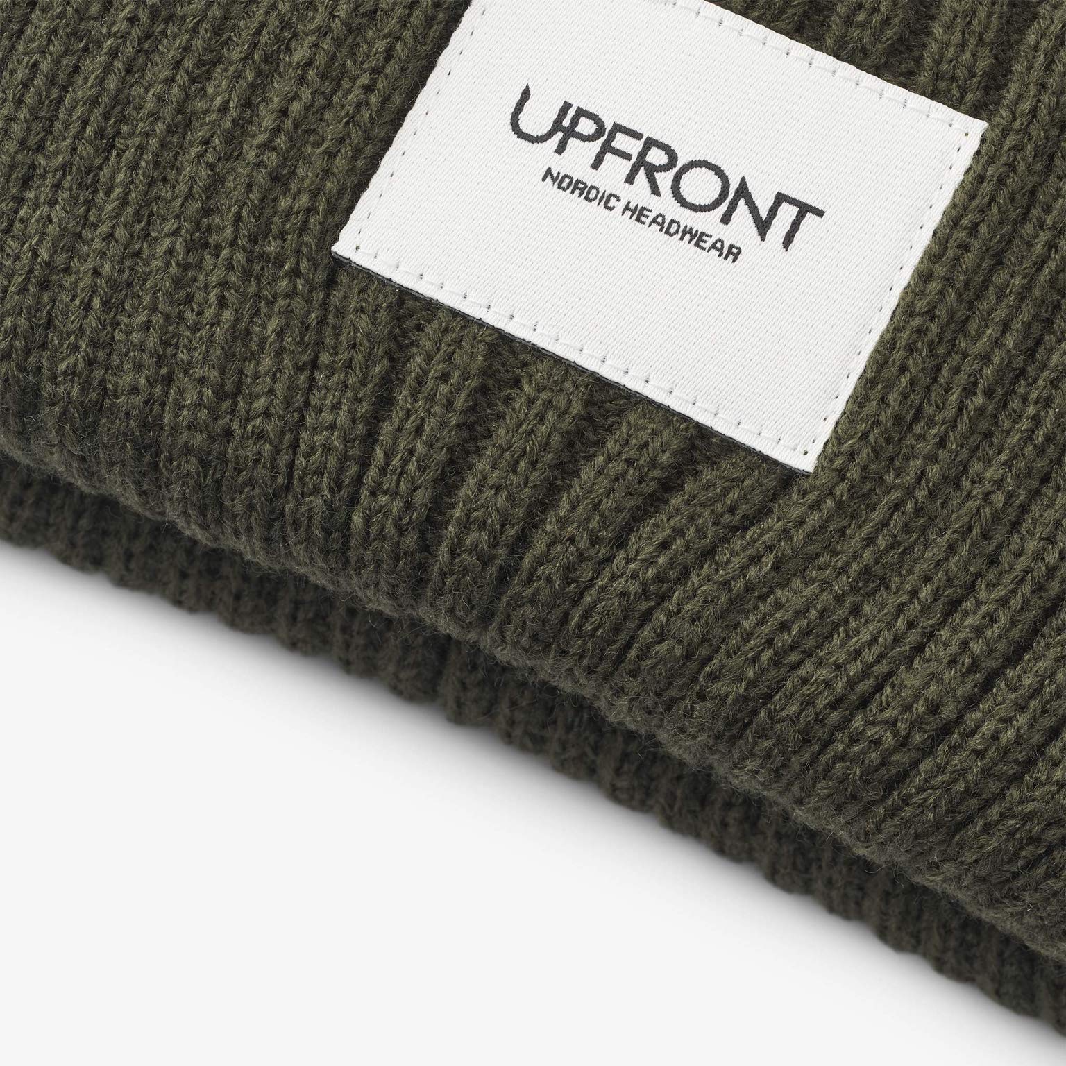 Upfront Nordic - HAZE Fisherman Beanie - Army - Headz Up 