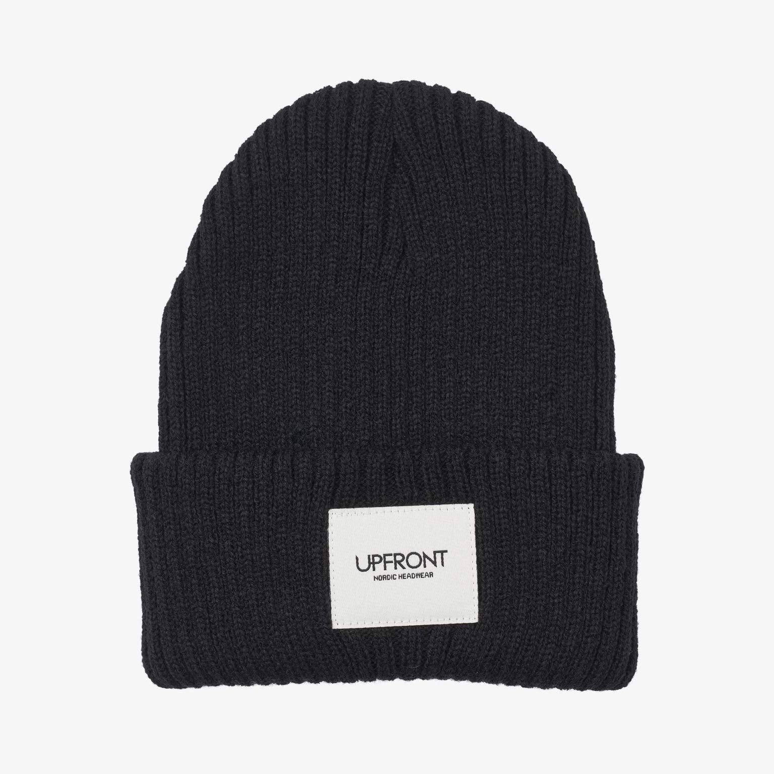 Upfront Nordic - HAZE Fisherman Beanie - Black - Headz Up 