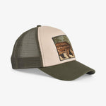 Upfront Nordic Headwear - BEAR High A-Shape Trucker Cap - Dark Green - Headz Up 