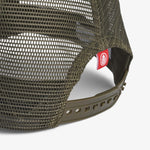 Upfront Nordic Headwear - BEAR High A-Shape Trucker Cap - Dark Green - Headz Up 