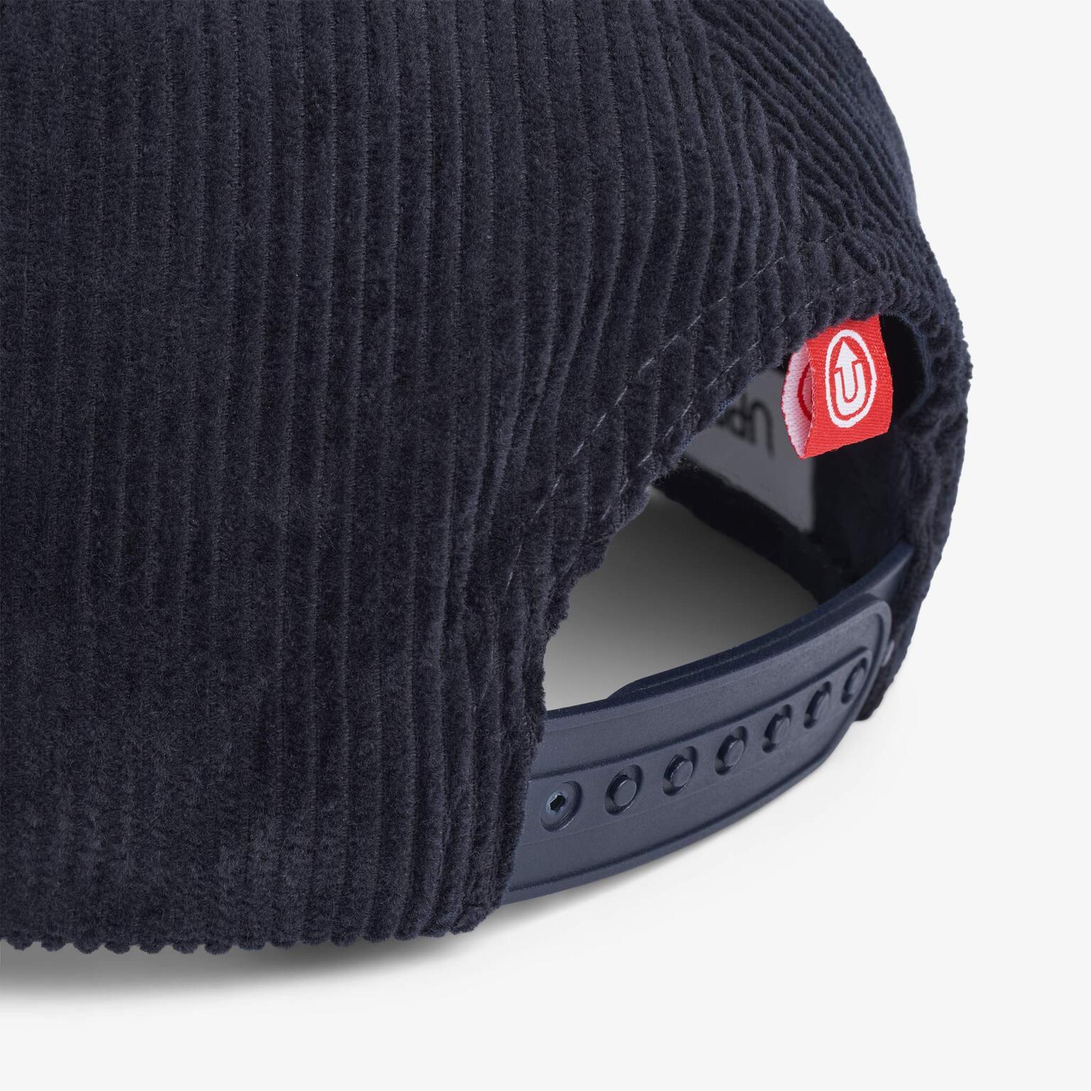 Upfront Nordic Headwear - CORD Baseball Cap - Navy - Headz Up 