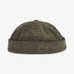 Upfront Nordic Headwear - ECHO Corduroy Docker Cap - Dusty Green - Headz Up 
