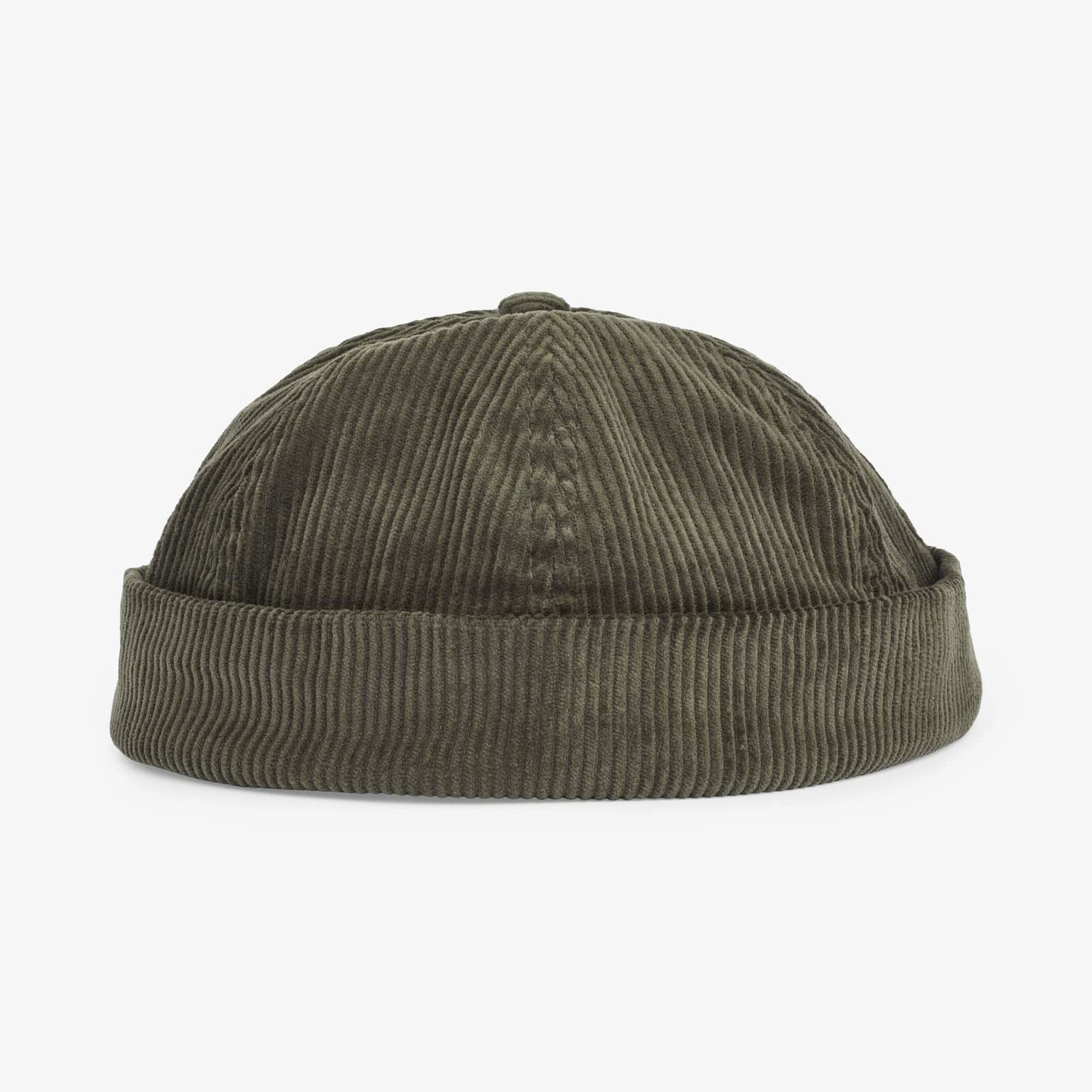 Upfront Nordic Headwear - ECHO Corduroy Docker Cap - Dusty Green - Headz Up 