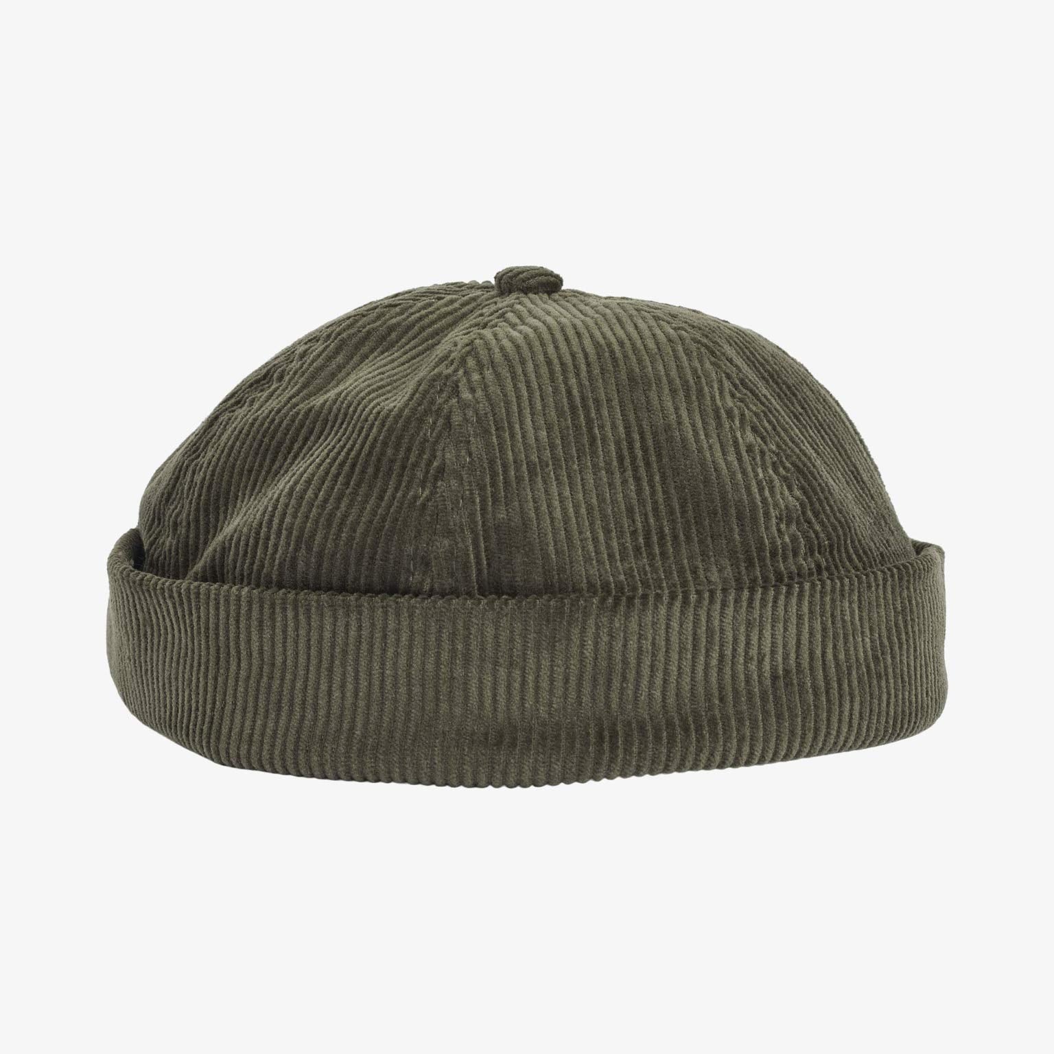 Upfront Nordic Headwear - ECHO Corduroy Docker Cap - Dusty Green - Headz Up 