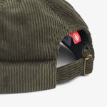 Upfront Nordic Headwear - ECHO Corduroy Docker Cap - Dusty Green - Headz Up 