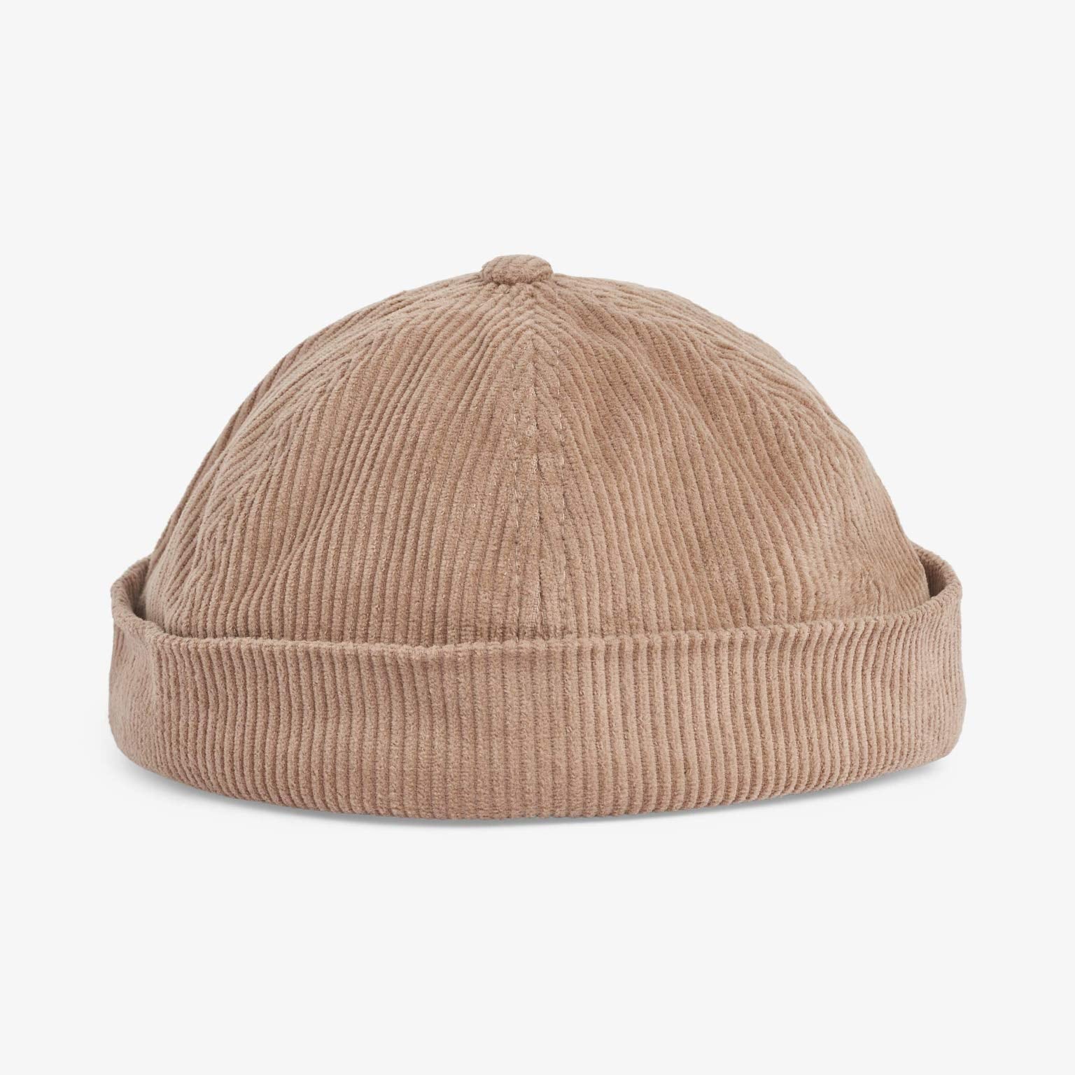 Upfront Nordic Headwear - ECHO Corduroy Docker Cap - Khaki - Headz Up 