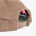 Upfront Nordic Headwear - ECHO Corduroy Docker Cap - Khaki - Headz Up 