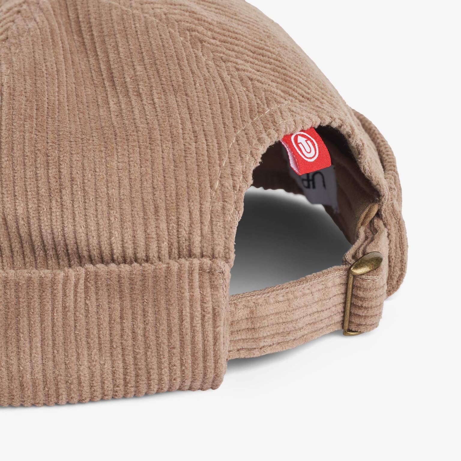 Upfront Nordic Headwear - ECHO Corduroy Docker Cap - Khaki - Headz Up 