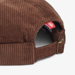 Upfront Nordic Headwear - ECHO Corduroy Docker Cap - Dark Brown - Headz Up 