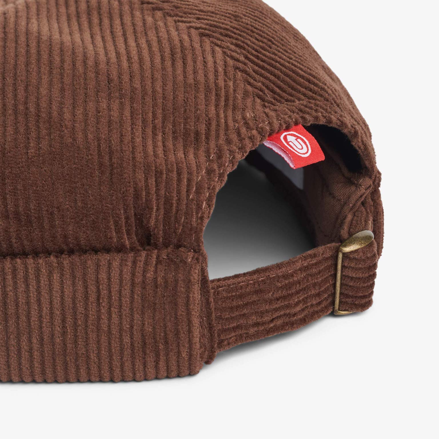 Upfront Nordic Headwear - ECHO Corduroy Docker Cap - Dark Brown - Headz Up 