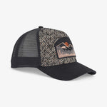 Upfront Nordic Headwear - HALTI A-Shape Trucker Cap - Black - Headz Up 