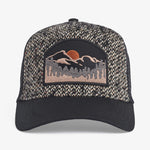 Upfront Nordic Headwear - HALTI A-Shape Trucker Cap - Black - Headz Up 