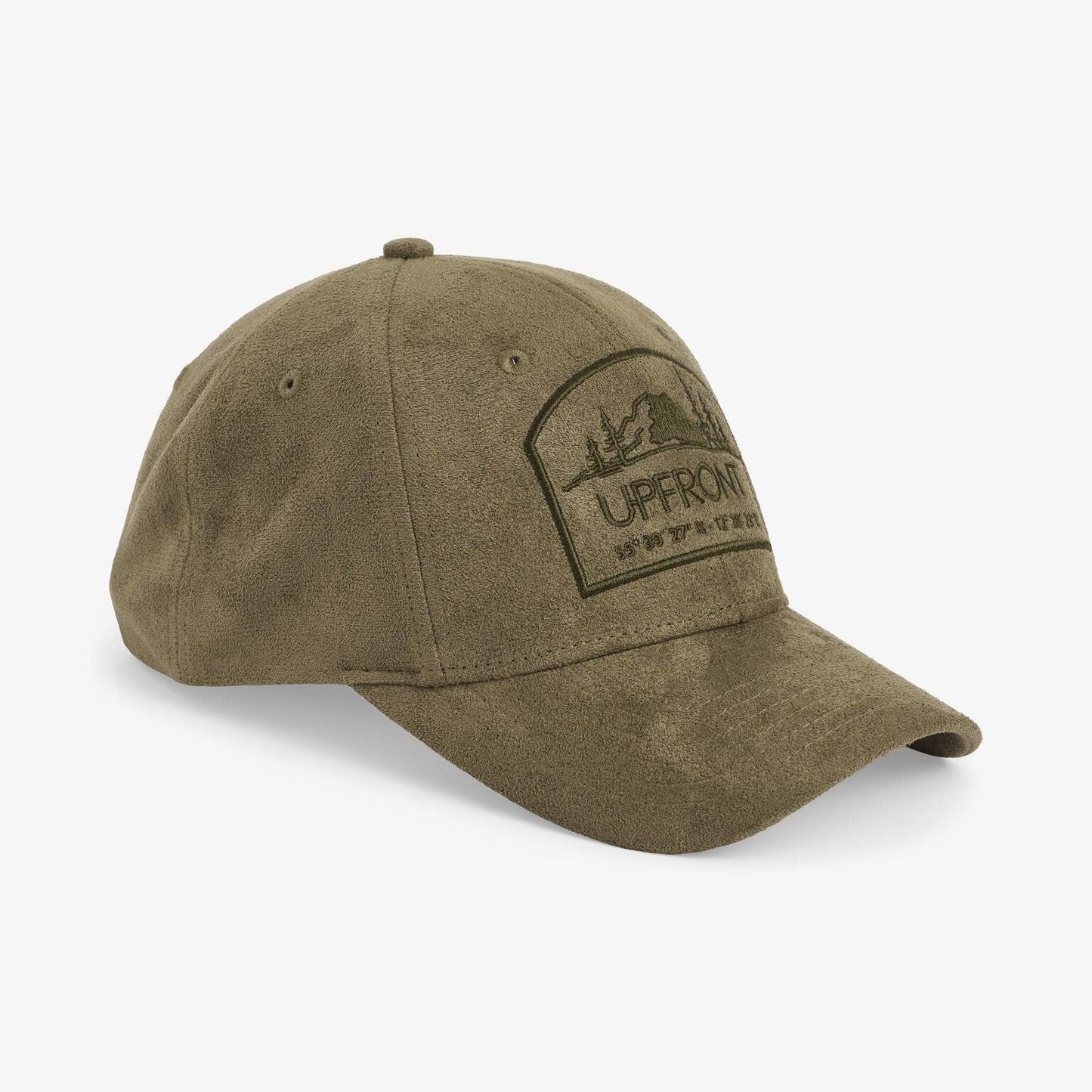 Upfront Nordic - NATE Hard Classic Baseball Cap - Dark Green