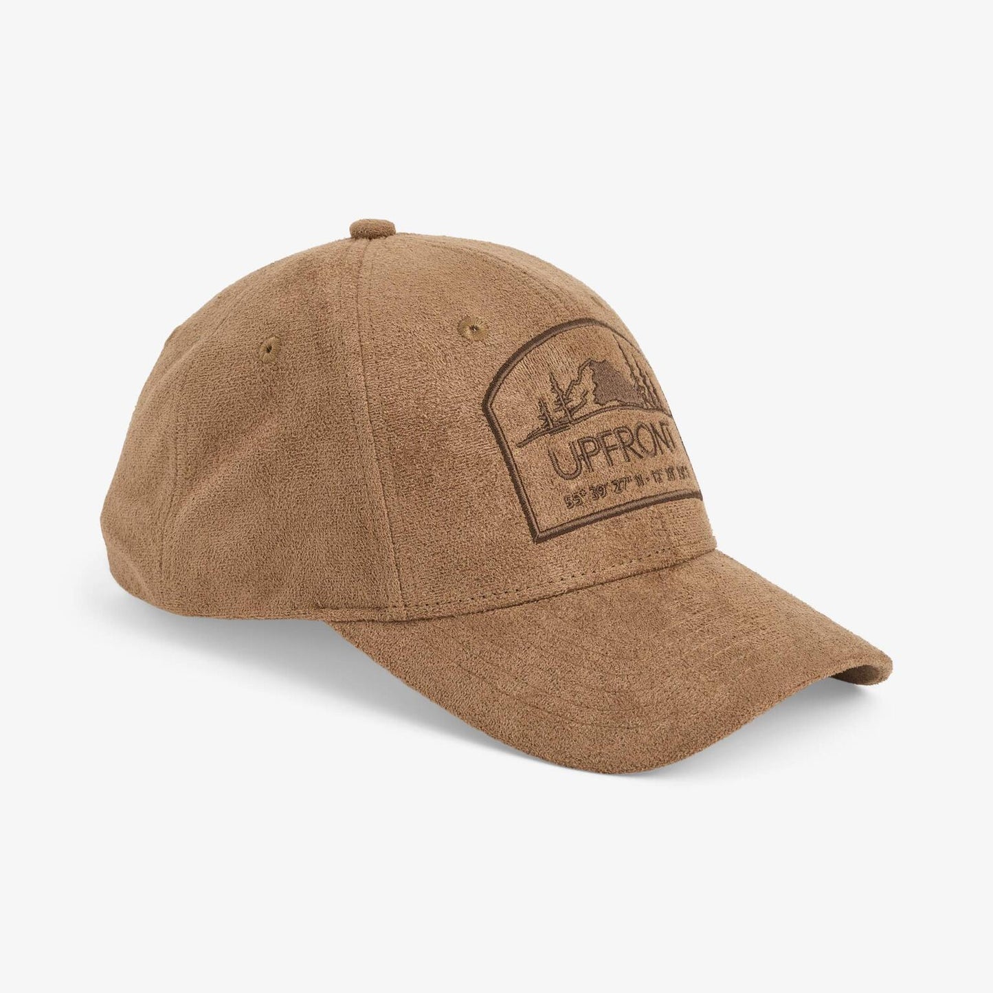 Upfront Nordic - NATE Hard Classic Baseball Cap - Brown