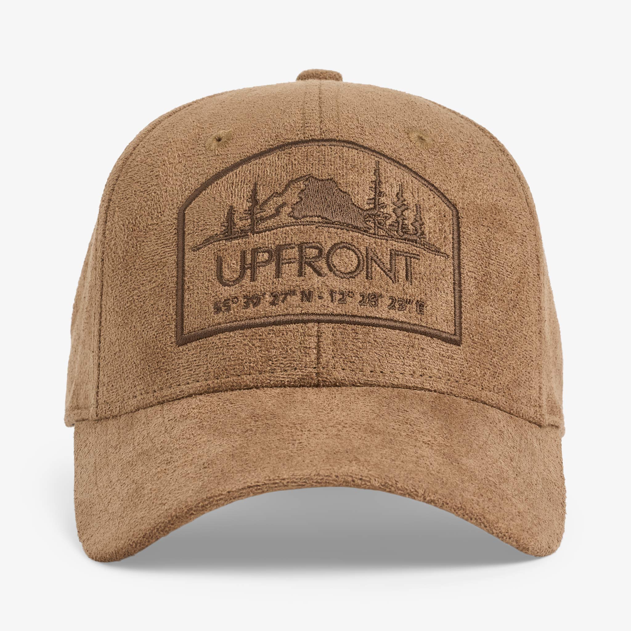 Upfront Nordic - NATE Hard Classic Baseball Cap - Brown - Headz Up 