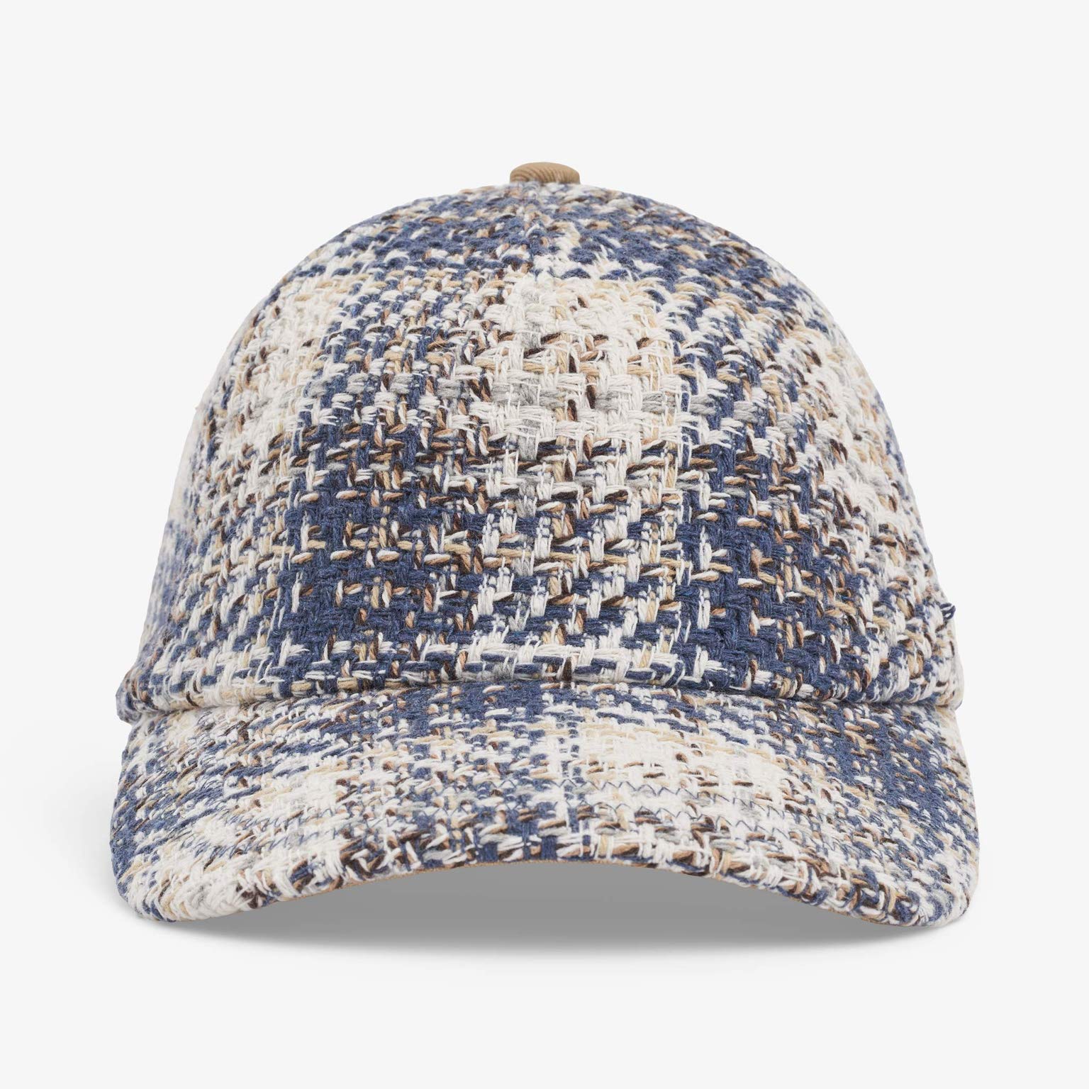 Upfront Nordic - ABEL -  Checked Baseball Cap - Dusty Blue - Headz Up 