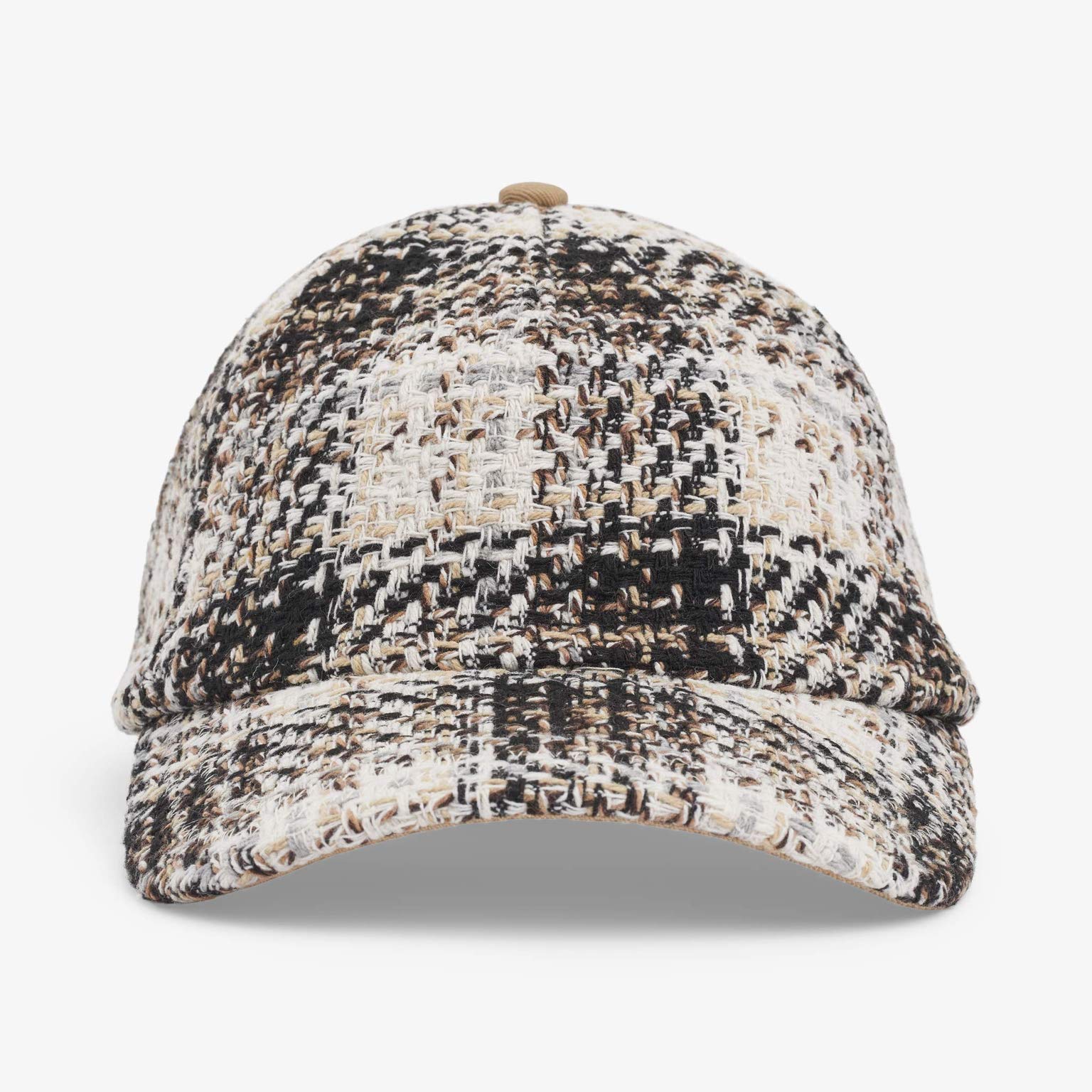 Upfront Nordic - ABEL -  Checked Baseball Cap - Black - Headz Up 